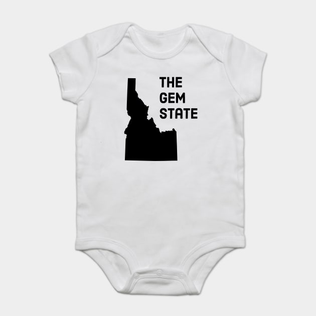 Idaho - The Gem State Baby Bodysuit by whereabouts